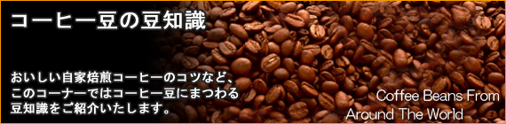 コーヒー豆の豆知識